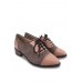 Brown Vogue Oxford Lady Shoe
